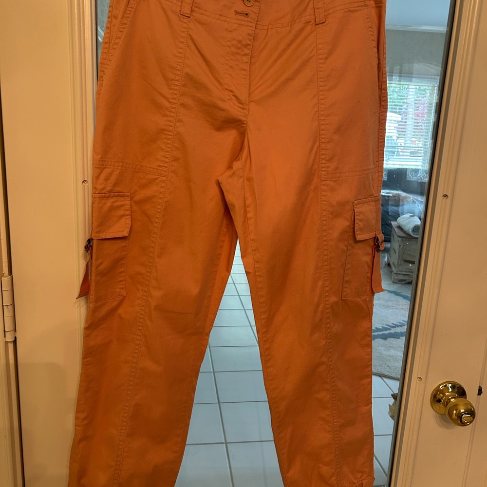 Women’s Peach Talbots Cargo Pants